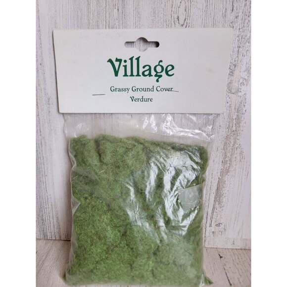 Dept 56 53347 village grassy ground cover Xmas accessory decor - Picture 4 of 7